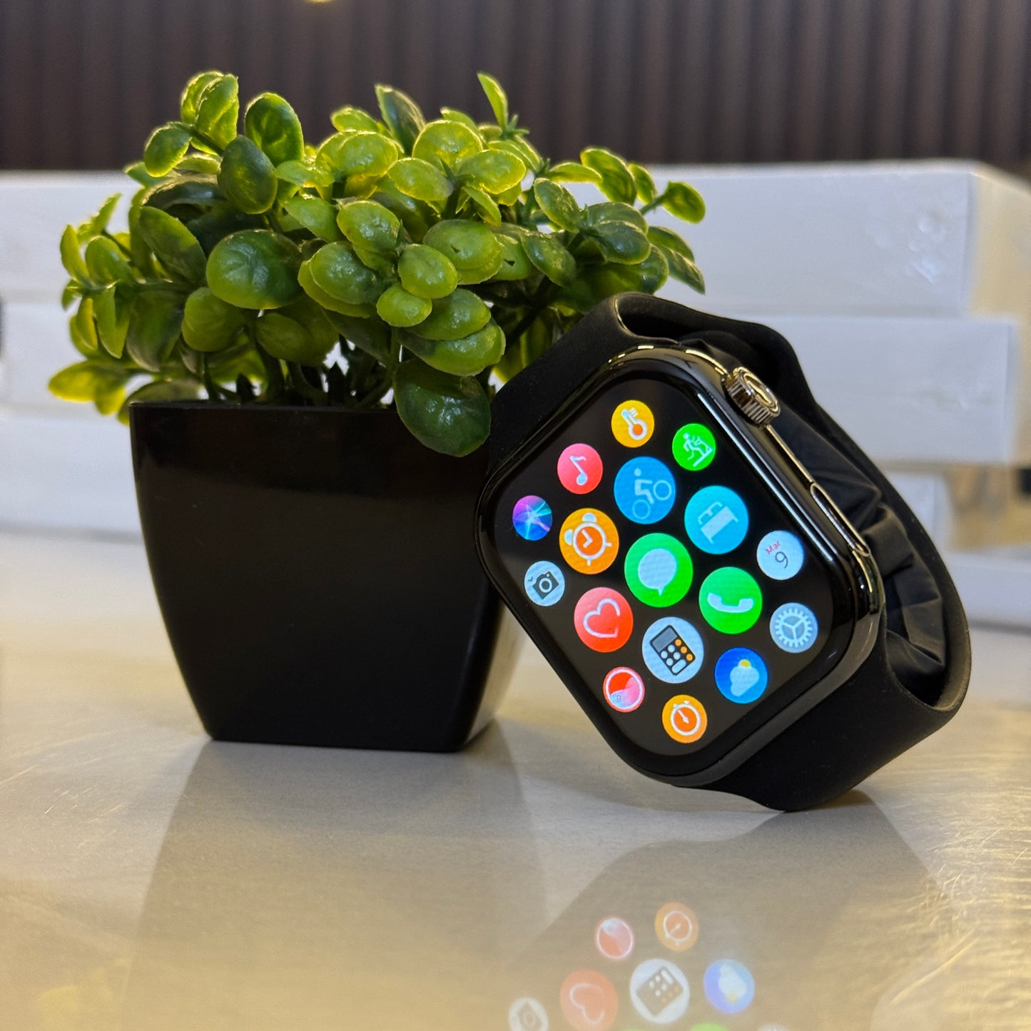 iWatch Series 10 Smartwatch 1-Year Warranty | 30-Days easy return | AirDops pro 2 (Free Gift)