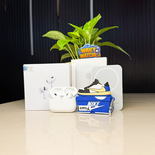 COMBO | Wavy Pods Pro 2 | MagSafe Pack & Nike Case (Launch Bundle) | 1 Year Warranty